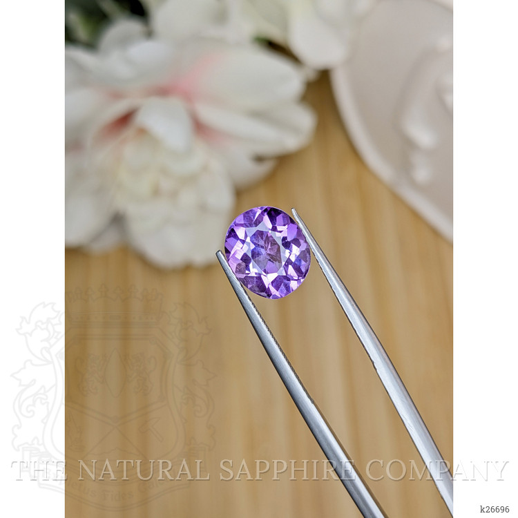 3.14 Ct. Purple Amethyst from Ceylon (Sri Lanka)