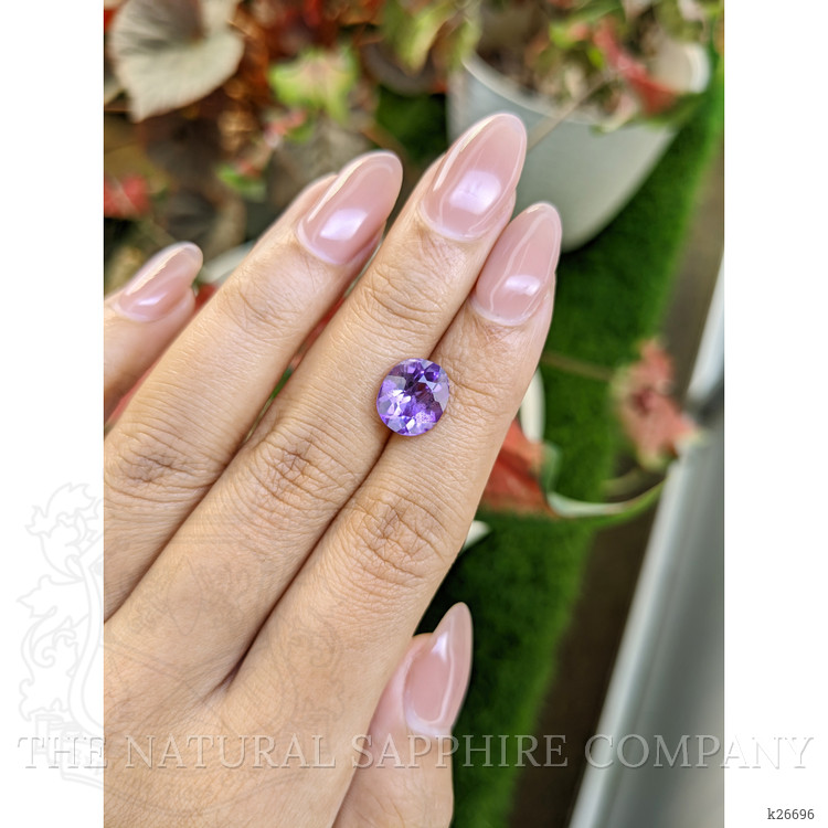 3.14 Ct. Purple Amethyst from Ceylon (Sri Lanka)
