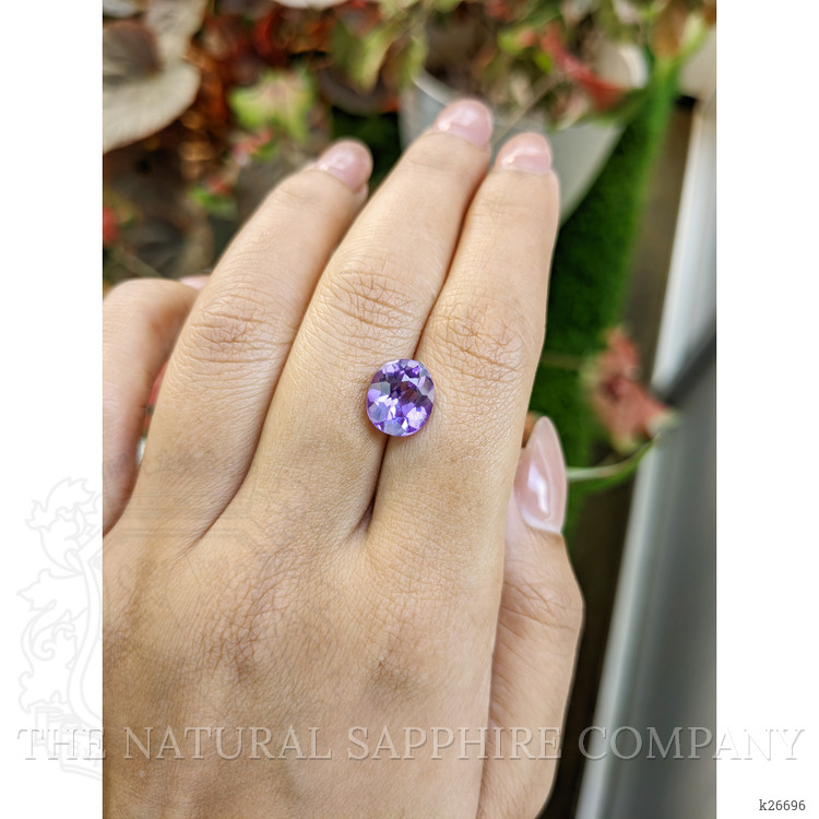 3.14 Ct. Purple Amethyst from Ceylon (Sri Lanka)