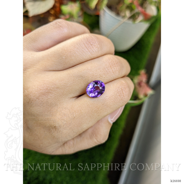 3.49 Ct. Purple Amethyst from Ceylon (Sri Lanka)