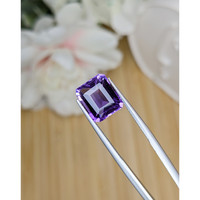 4.57 Ct. Purple Amethyst from Ceylon (Sri Lanka) Life Style