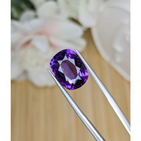 6.46 Ct. Purple Amethyst from Ceylon (Sri Lanka) Life Style