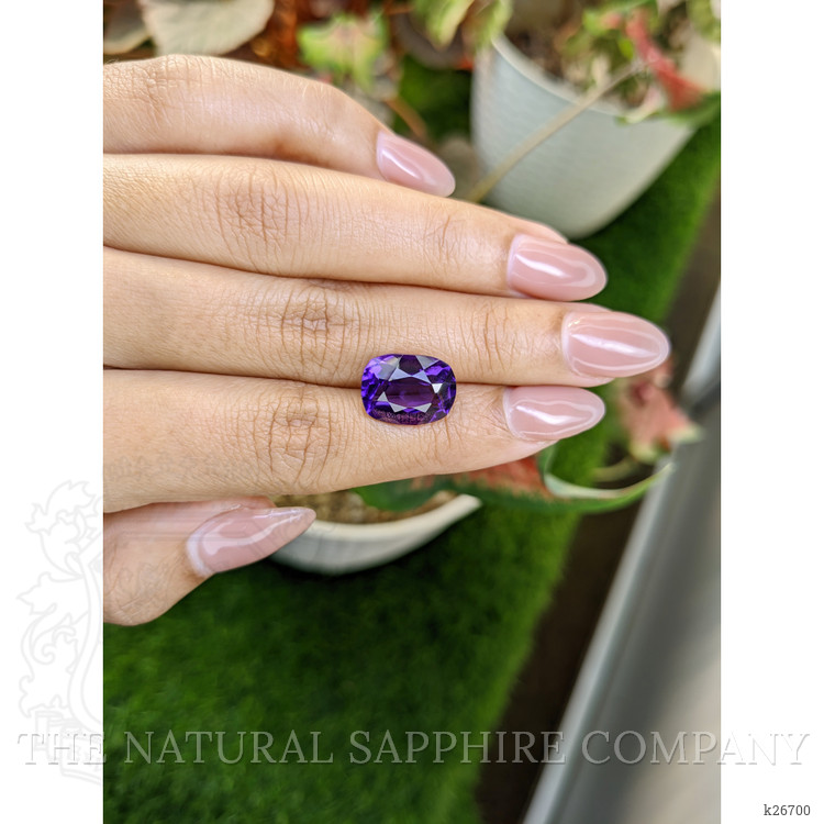 6.46 Ct. Purple Amethyst from Ceylon (Sri Lanka)