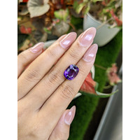 6.46 Ct. Purple Amethyst from Ceylon (Sri Lanka) Life Style