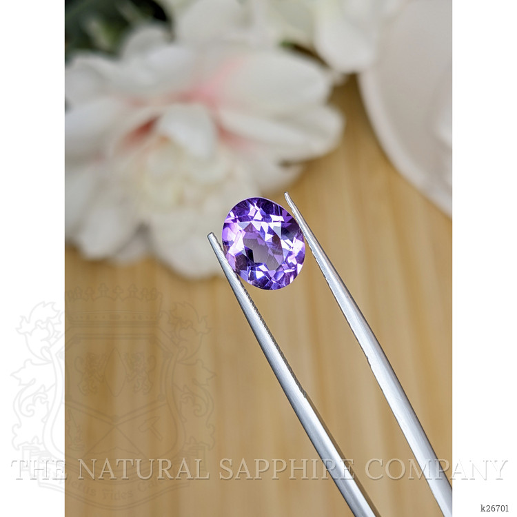 2.45 Ct. Purple Amethyst from Ceylon (Sri Lanka)