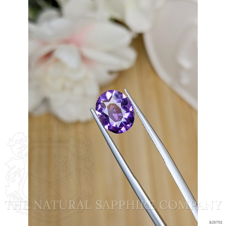 2.87 Ct. Purple Amethyst from Ceylon (Sri Lanka)