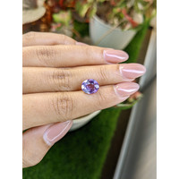 2.88 Ct. Purple Amethyst from Ceylon (Sri Lanka) Life Style