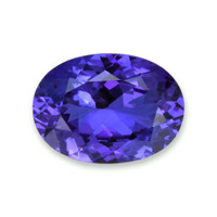 8.41 Ct. Violetish Blue Tanzanite from Tanzania Video