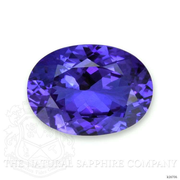 8.41 Ct. Violetish Blue Tanzanite from Tanzania