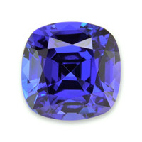 8.83 Ct. Violetish Blue Tanzanite from Tanzania Video
