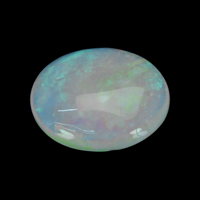 5.05 Ct. Cabochon White Opal from Australia Video