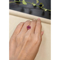 4.54 Ct. Purplish Pink Spinel from Ceylon (Sri Lanka) Life Style