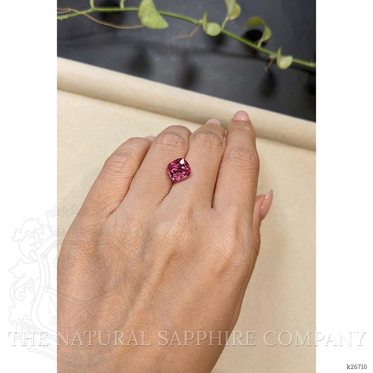 4.54 Ct. Purplish Pink Spinel from Ceylon (Sri Lanka)