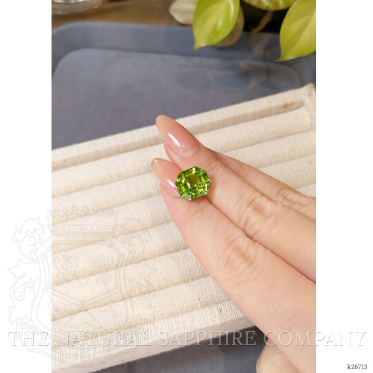 7.78 Ct. Yellowish Green Tourmaline from Brazil
