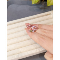 19.42 Ct. Peach Morganite from Brazil Life Style
