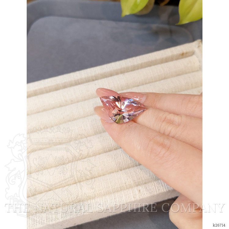 19.42 Ct. Peach Morganite from Brazil