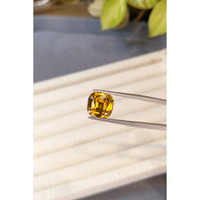 9.15 Ct. Brownish Orange Zircon from Brazil Life Style