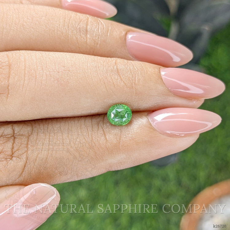 0.75 Ct. Tsavorite Garnet from Tanzania