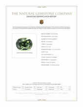 0.34 Ct. Alexandrite from Ceylon (Sri Lanka) Scan Report