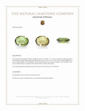 1.41 Ct. Alexandrite from Ceylon (Sri Lanka) Appraisal