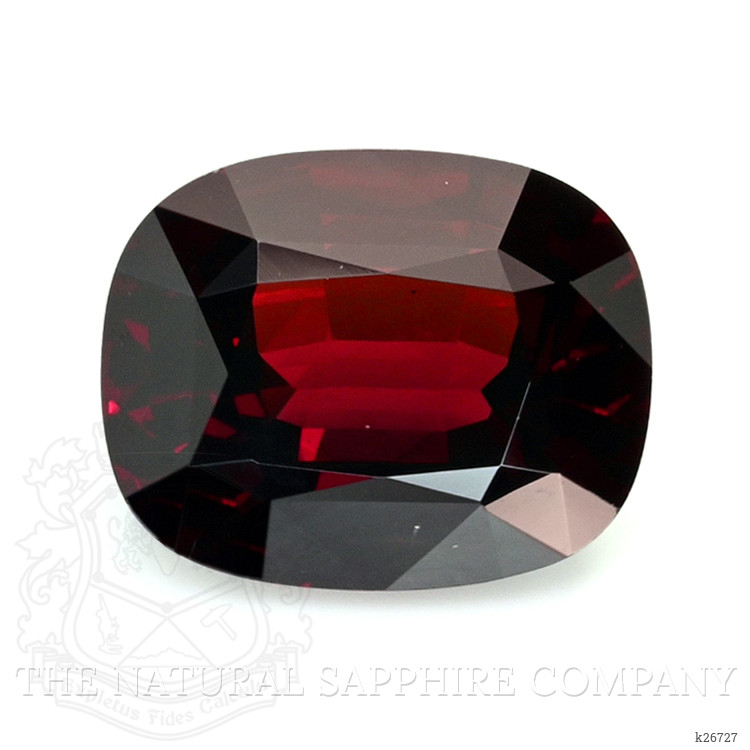 3.52 Ct. Purplish Red Garnet from Ceylon (Sri Lanka)