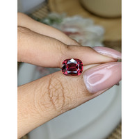 2.43 Ct. Purplish Red Rhodolite Garnet from Ceylon (Sri Lanka) Life Style