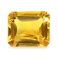 5.74 Ct. Orangish Yellow Citrine from Brazil Video