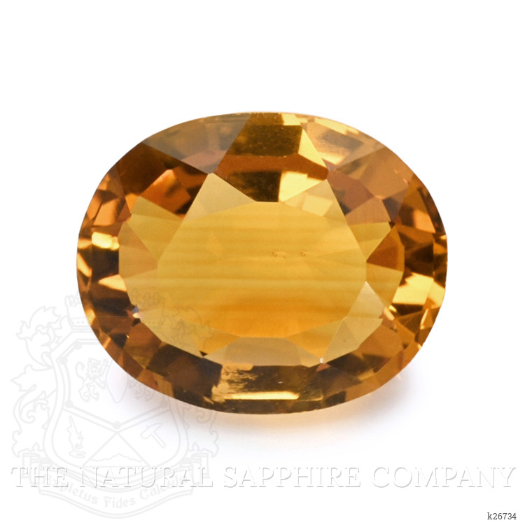 8.60 Ct. Yellowish Orange Citrine from Ceylon (Sri Lanka)