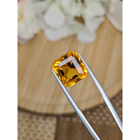 9.38 Ct. Yellowish Orange Citrine from Ceylon (Sri Lanka) Life Style