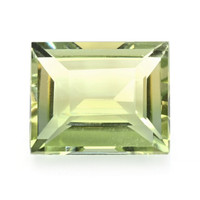 4.62 Ct. Yellowish Green Prasiolite from Brazil Video