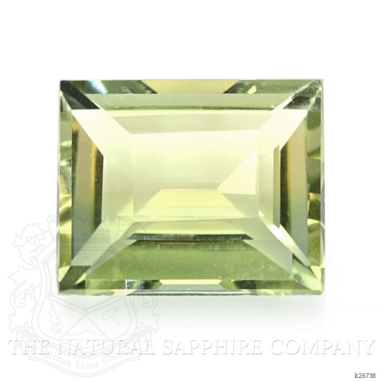 4.62 Ct. Yellowish Green Prasiolite from Brazil