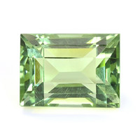 10.63 Ct. Yellowish Green Prasiolite from Brazil Video