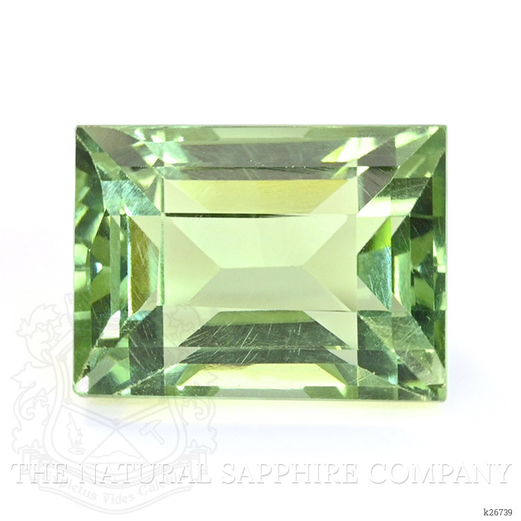 10.63 Ct. Yellowish Green Prasiolite from Brazil