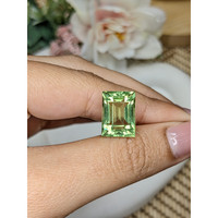 10.63 Ct. Yellowish Green Prasiolite from Brazil Life Style