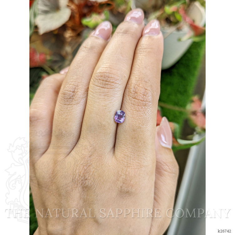 0.66 Ct. Purple Spinel from Ceylon (Sri Lanka)