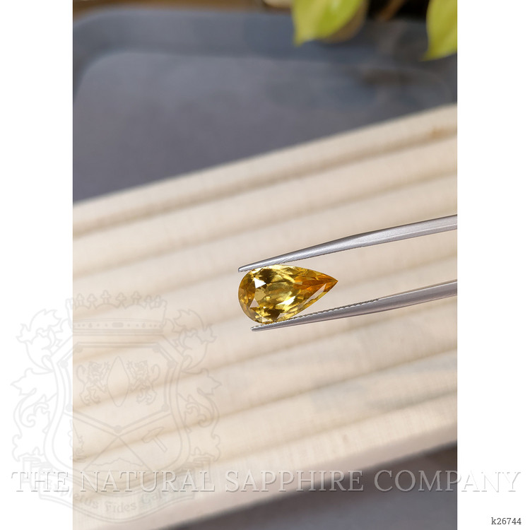 6.58 Ct. Golden Brown Hessonite Garnet from Madagascar