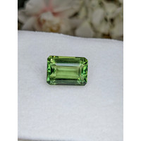 15.69 Ct. Yellowish Green Prasiolite from Madagascar Life Style