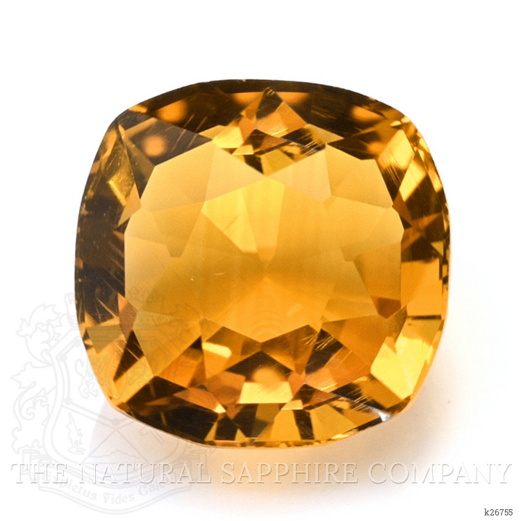 8.40 Ct. Yellowish Orange Citrine from Ceylon (Sri Lanka)