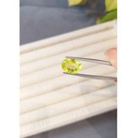 6.20 Ct. Yellowish Green Chrysoberyl from Ceylon (Sri Lanka) Life Style
