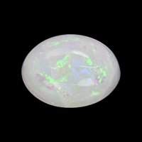 1.04 Ct. Cabochon White Opal from Australia Video