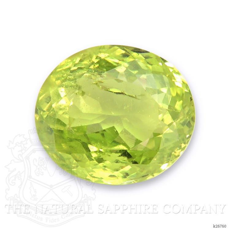 6.24 Ct. Yellowish Green Chrysoberyl from Ceylon (Sri Lanka)