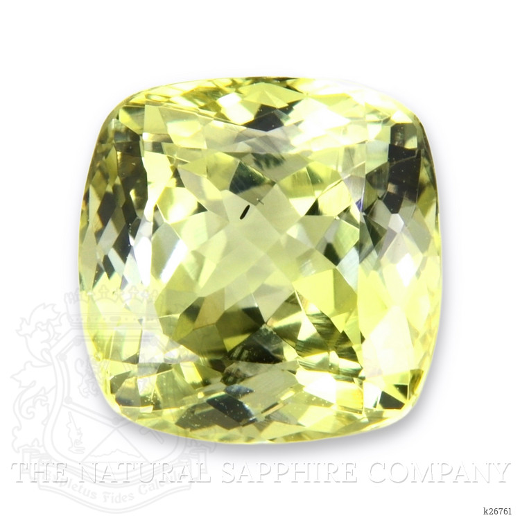 5.97 Ct. Greenish Yellow Chrysoberyl from Ceylon (Sri Lanka)