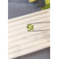 5.97 Ct. Greenish Yellow Chrysoberyl from Ceylon (Sri Lanka) Life Style