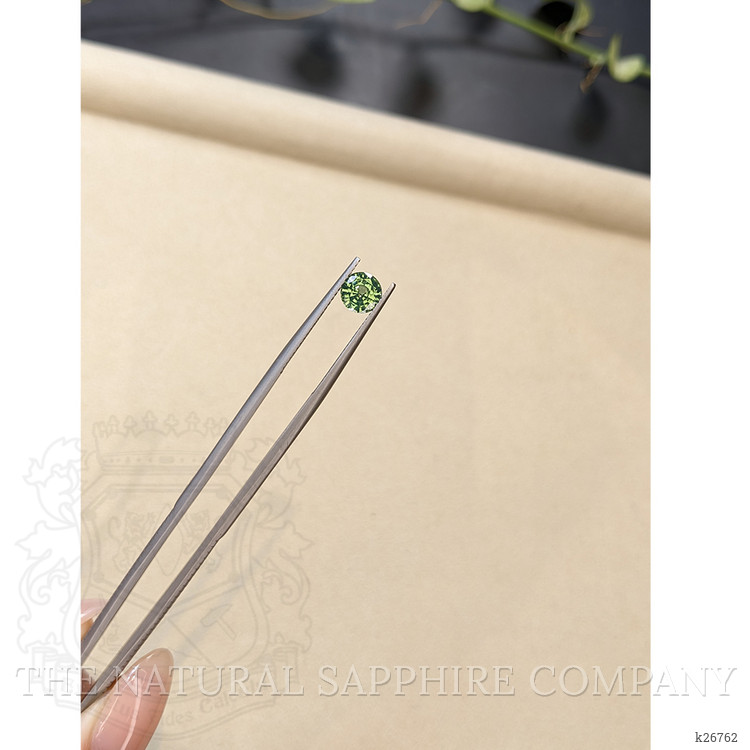 1.22 Ct. Green Zircon from Ceylon (Sri Lanka)