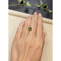 3.15 Ct. Greenish Yellow Zircon from Ceylon (Sri Lanka) Life Style