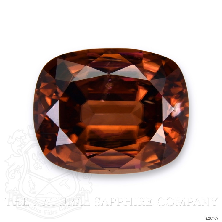 6.52 Ct. Orangish Brown Malaya Garnet from Tanzania