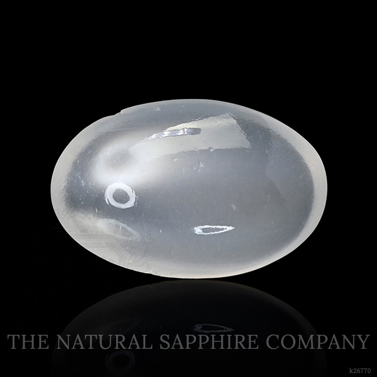 1.59 Ct. White Cabochon Moonstone from Ceylon (Sri Lanka)