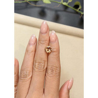 2.64 Ct. Orangish Brown Garnet from South Africa Life Style