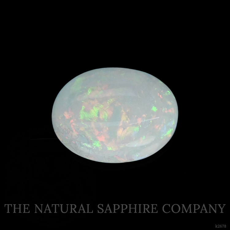 1.95 Ct. Cabochon White Opal from Australia