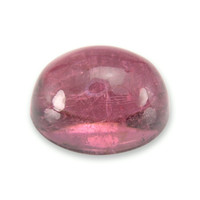 7.23 Ct. Reddish Pink Cabochon Rubellite Tourmaline from Nigeria Video